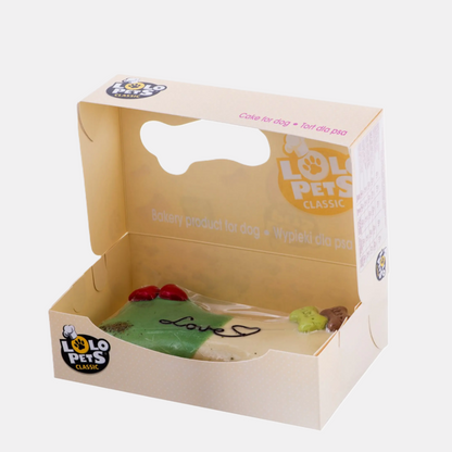 Pastel Galleta Para Perros "Love" Carne y Vegetales Lolo Pets 250 Gr