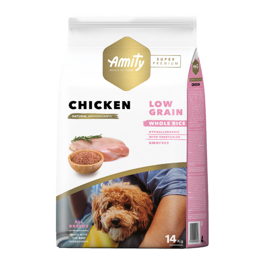 Amity de Pollo para Perro Adulto 14 kg