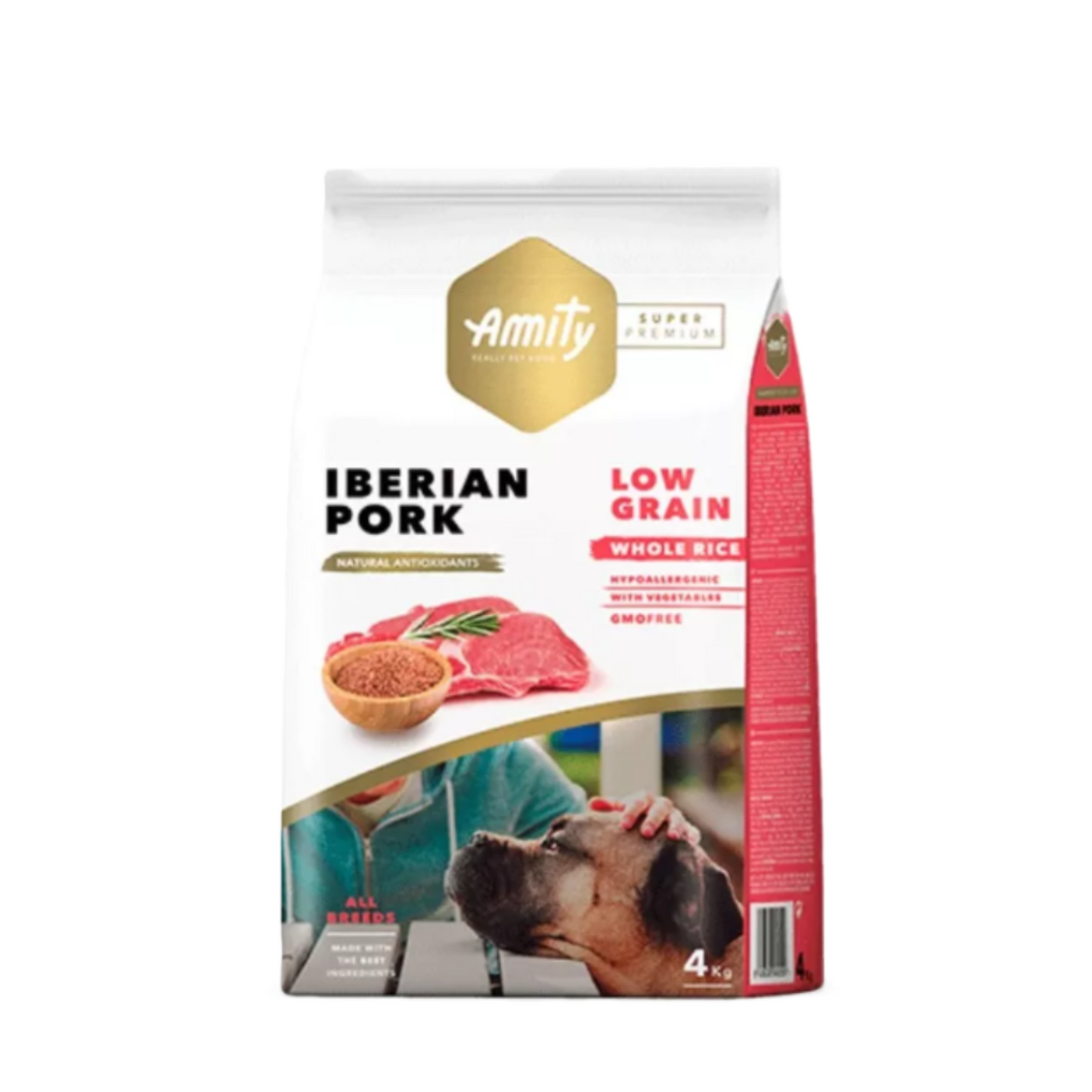 Amity de Cerdo Ibérico para Perro Adulto 4 kg