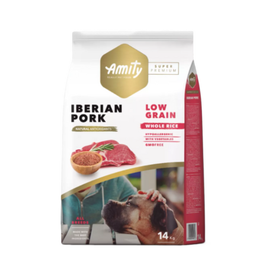 Amity de Cerdo Ibérico para Perro Adulto 14 kg