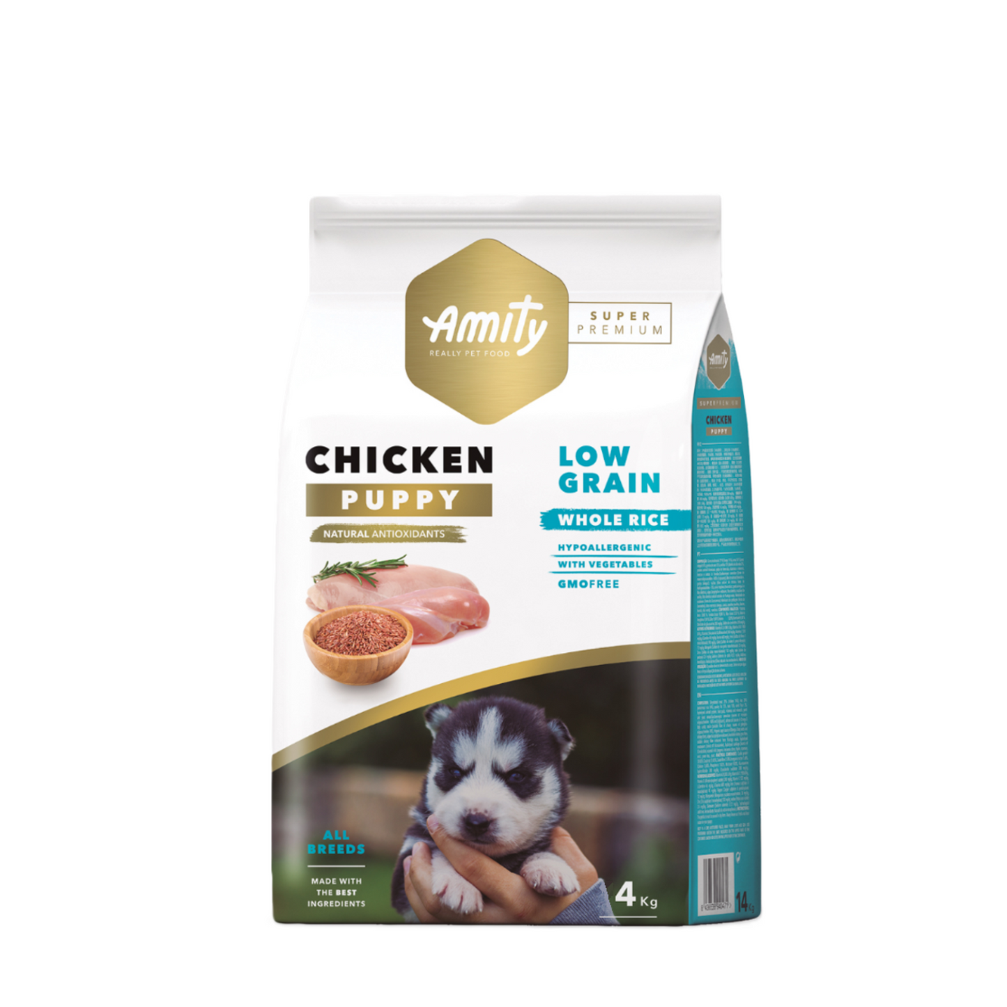 Amity de Pollo para Cachorros 4 kg