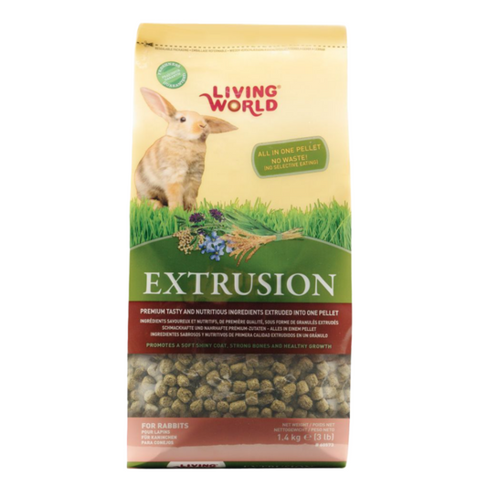 Alimento para Conejo Extruido Living World 1,4 KG