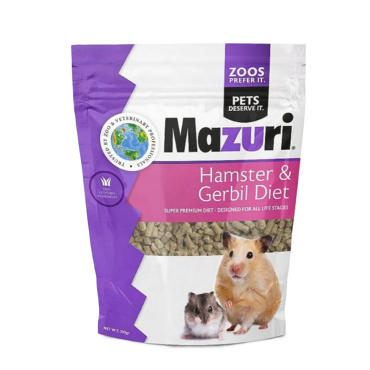 Alimento para hamster y Jerbos  Mazuri 350 GR