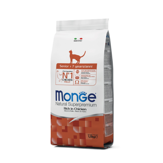 Monge Gato Senior de Pollo 1,5 kg