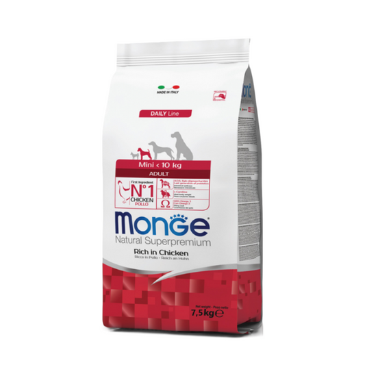 Monge Pollo Mini Adulto Razas Pequeñas 7,5 kg