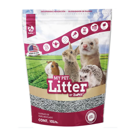 Sustrato de Papel My Pet Litter 10 LT