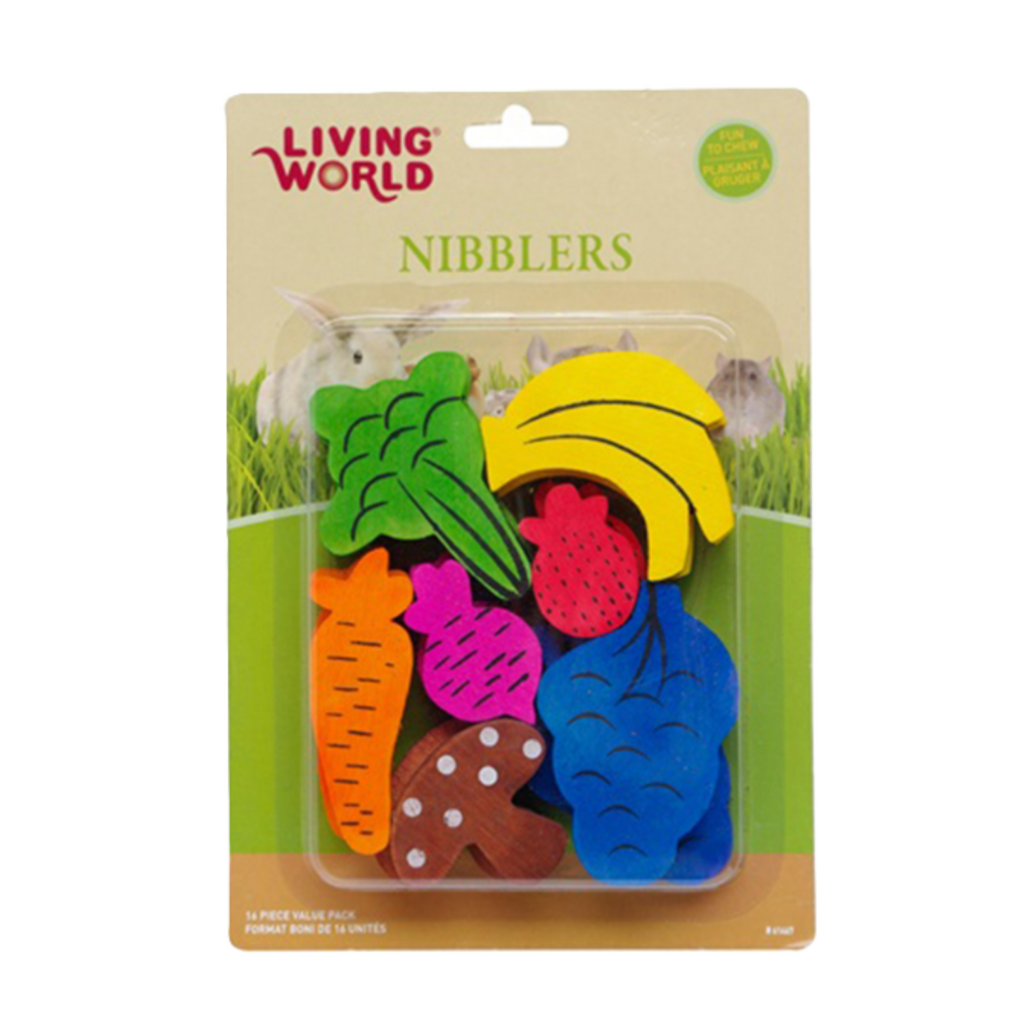 Juguetes de Madera para Roer Living World 14 Piezas