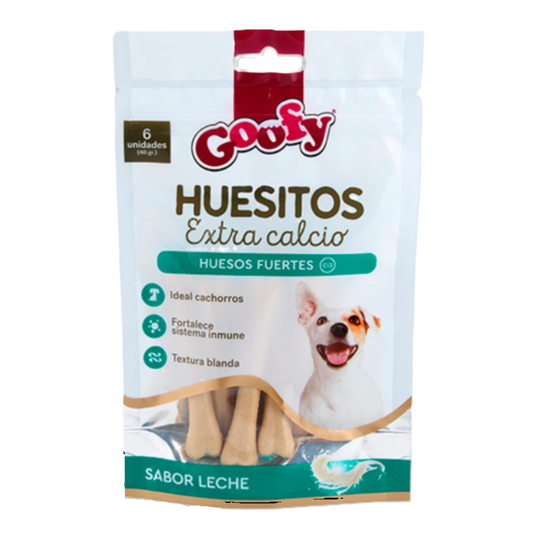 Snacks Huesitos Extra Calcio Goofy 6 Ud 40 GR