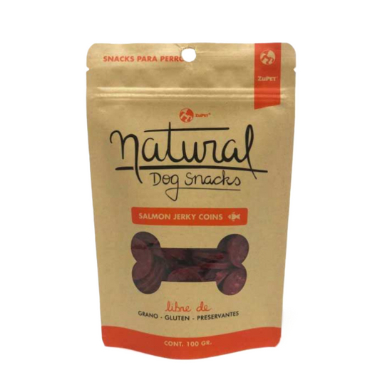 Snacks para perros de Salmon Natural Dog 100 GR